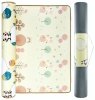 Dwustronna mata piankowa XXL - 180 x 150 x 2 cm najgrubsza - rulon (las i pandy)